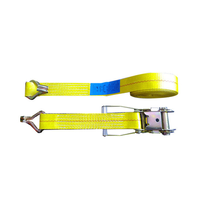 comprar 3335 libras de catraca resistente do poliéster amarrarão para baixo correias com etiqueta azul/branca online manufacture