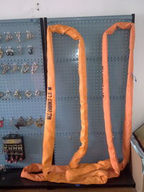 comprar LARANJA redonda infinita resistente do poliéster EN1492-2 do estilingue 20T brandamente online manufacture