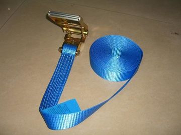 comprar Auto azul da etiqueta que aperta as correias da catraca, correias da catraca com ganchos da segurança online manufacture
