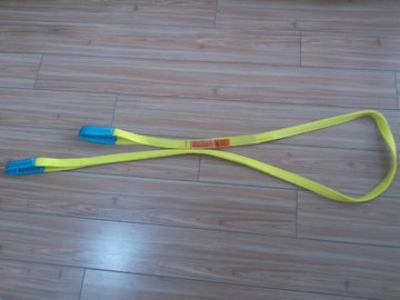 comprar Estilingue frente e verso do Webbing de 1 polegada, corrrentes de levantamento do Webbing do poliéster com etiqueta alaranjada online manufacture