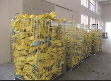 comprar Estilingue liso do Webbing do poliéster do amarelo dos E.U., 4 olho da polegada ASMEB30.9 para eye o estilingue online manufacture