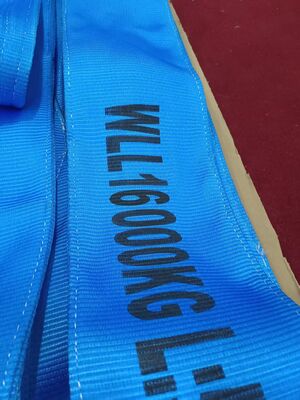 Comprar Sling de 16 toneladas de teia plana. Fabricação em linha