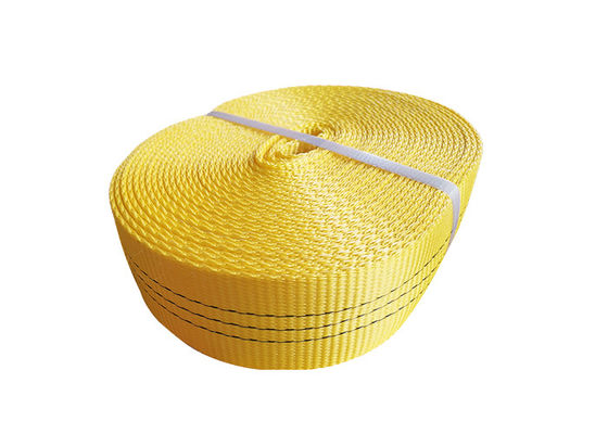 comprar Flat Pattern Poliéster Flat Webbing Sling Roll Webbing Straps EN1492-1 online manufacture