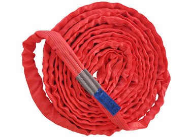 comprar Resistência de oxidação redonda do estilingue do poliéster 5T infinito vermelho com etiqueta azul online manufacture