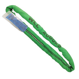 comprar O elevador verde todos os estilingues do poliéster, levantamento de 2 toneladas prende com correias a superfície de rolamento larga online manufacture