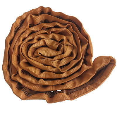 comprar 6T Marrom EN1492-2 Poliéster Sling Redondo Sem Fim Para Indústria de Tubos e Tubos online manufacture