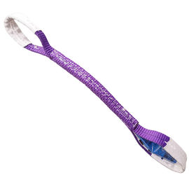 comprar Cor lisa da violeta da correia do Webbing da correia do estilingue do Webbing do poliéster liso do olho online manufacture
