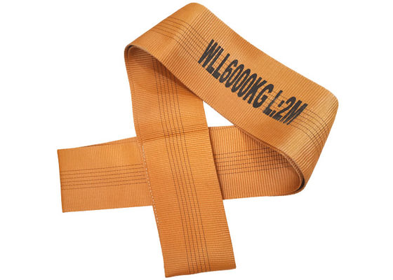 comprar Alta tenacidade 180 mm Largura 6 toneladas Flat Polyester Webbing Sling online manufacture