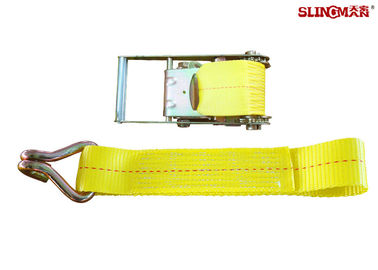 comprar 4 polegadas catraca de 30 pés amarram para baixo correias/amarelo do controle da carga Hugger da carga para o peso leve da motocicleta online manufacture