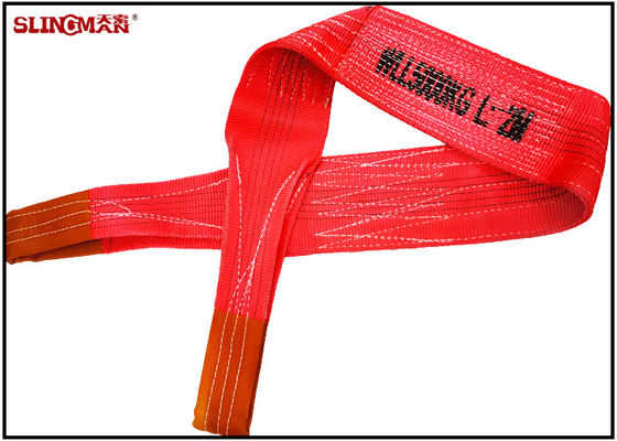 comprar Correia tecida lisa da corrrente de levantamento do Webbing do poliéster do olho do teste padrão e do estilingue do olho online manufacture