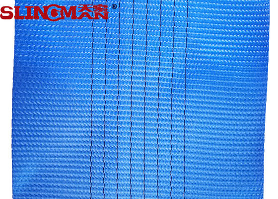 comprar Webbing de pouco peso azul do polipropileno, força de quebra Webbing feito sob encomenda EN1492-1 de 36000 quilogramas online manufacture