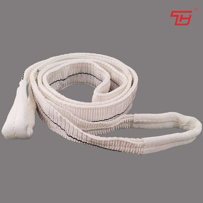 comprar O Webbing liso de levantamento do poliéster da polia do duplex do código de cor lança 25mm 300mm 1T online manufacture