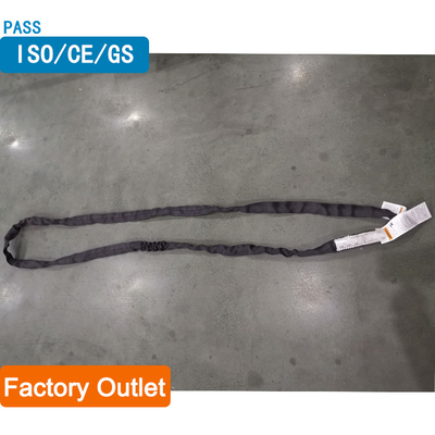 comprar A sarja do revestimento tece o poliéster em volta do vertical resistente do preto do estilingue 2 toneladas online manufacture