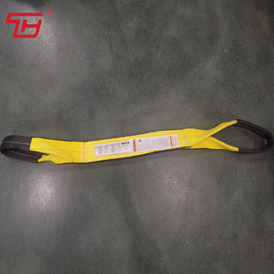 comprar 9800 a borda do preto de #/inch 2Ply tratada no estilingue da Web do poliéster de ambos os lados torceu os olhos fáceis de usar online manufacture