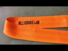 Sling de elevação de poliéster de tecido, resistente ao desgaste