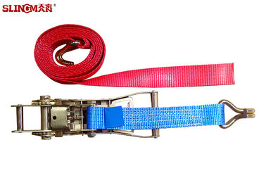 5000kg ratchet cargo lashing strap ratchet tie down strap with j hook ratchet belt